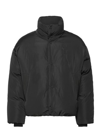 AMI Ami De Coeur Down Jacket - Black - XS