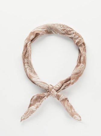 John Henric Men's Beiges Bandana Paisley Size Onesize