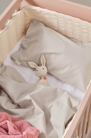 Jotex - Mini Dynetrekksett Barneseng Beige - ZACK - Kjøp Sengesett til barn hos Jotex