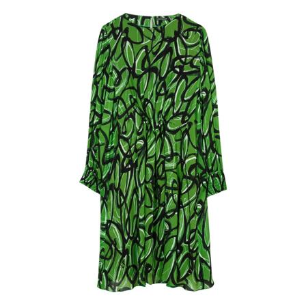 Luisa Cerano Midi Dresses , Groen , Dames , Maat: M Casual jurken