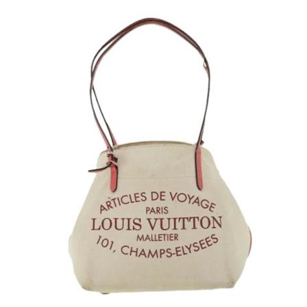 Louis Vuitton Vintage, Pre-owned Canvas louis-vuitton-bags Beige, Dames, Maat:ONE Size,leer