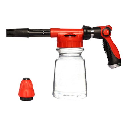 Högtryckstvätt Snow Foam Lance Foam Munstycke Biltvätt Foam Maker 1L flaska
