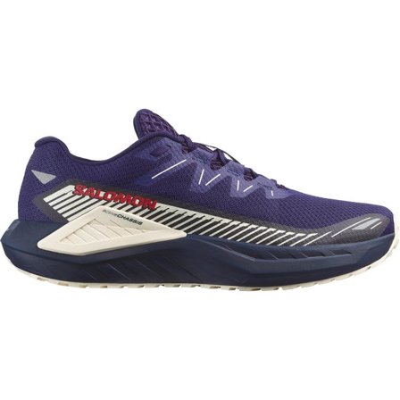 Salomon - Męskie - Buty do biegania Gravel dla mężczyzn Drx Defy Grvl - Astral Aura / Maritime Blue / Vanilla Ice - 42⅔
