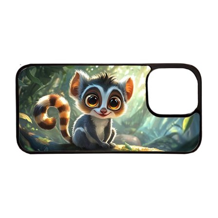 Ljuvligt Tecknad Lemur iPhone 12 / iPhone 12 Pro Mobiltelefon Skal