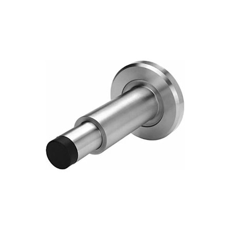 304 Rustfrit Stål Justerbar Ekstra Lang Gumm Dør Stopper Beskyttelse Håndtag Dør Væg Dør Stopper Væg Dør Stopper