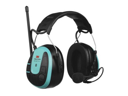 PELTOR Hörselkåpa WS Alert XP+ turkos - Lyreco - Skyddsutrustning - Hörselskydd - Hörselkåpor aktiva