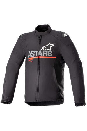 Chaqueta de Moto Alpinestars SMX impermeable Negro/Gris oscuro/Rojo brillante L