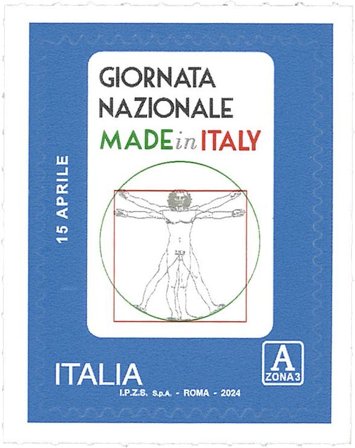 Italien - National dagen for made in Italy - Postfrisk frimærke