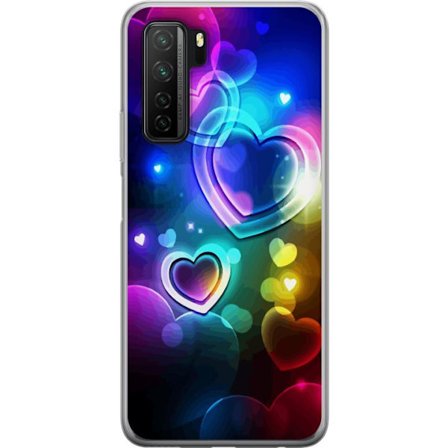 Yhteensopiva Puhelinkuori Huawei Huawei P40 lite 5G NeonRakkaus
