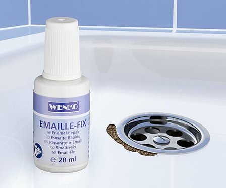 EMALJEREPARASJON HVIT 20ML REPARERER SKADER