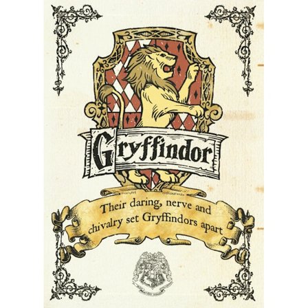 A3 Print - Harry Potter - Gryffindor Crest