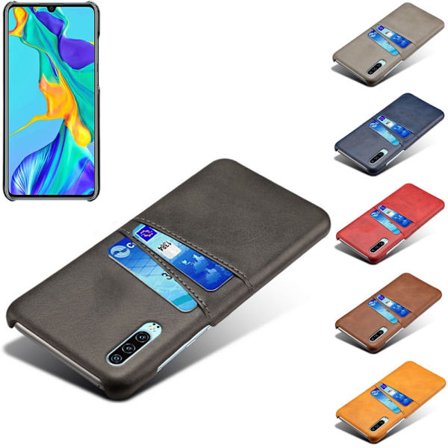 Kortholder Huawei P30 cover mobilskal hul til oplader hovedtelefoner -