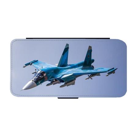 Sukhoi Su-34 Bombplan och Jaktplan iPhone 16 Pro Max Plånboksfodral