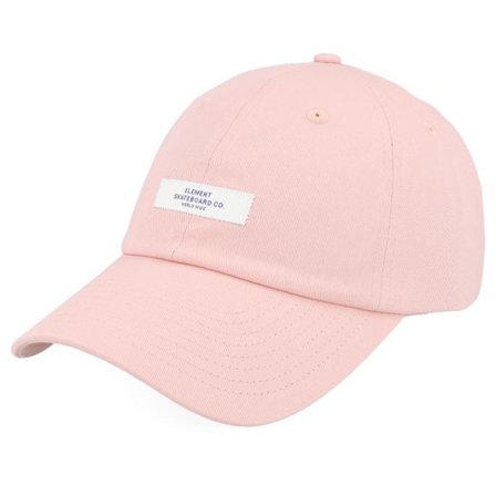 Element - Rosa unconstructed Keps - Fluky Cap Misty Rose Dad Cap @ Hatstore