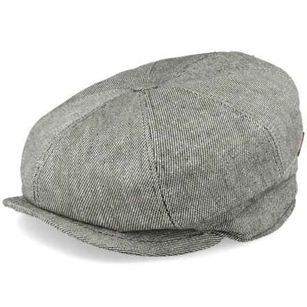 MJM Hats - Groen flatcap Cap - Montreal Linen Mix Green Flat Cap @ Hatstore