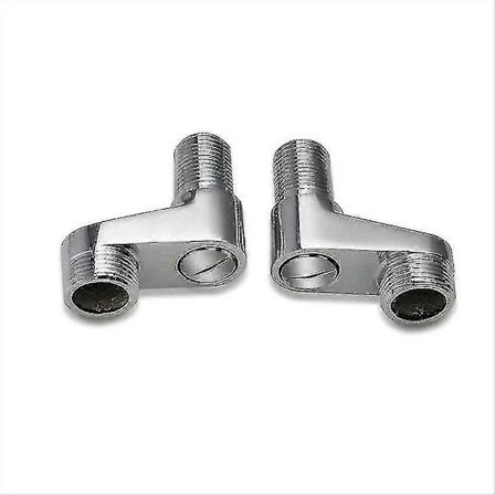 2-pack Badkarsblandare Adapter, Justerbar Svängarm, 25mm, 20mm, Duschblandare, Badrumsblandare, Massiv Mässing Blandare, starlight - Snngv