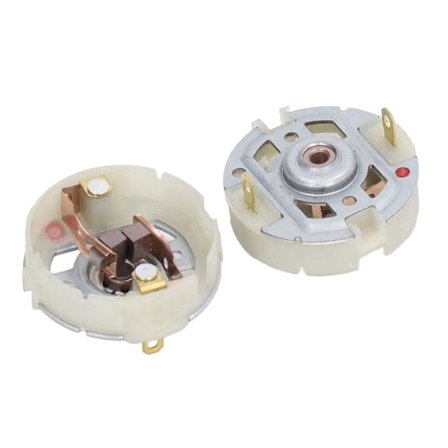 2 stk. Motor Kulbørsteholder, RS550 Kulmotorbørste med Holder Tilbehør til Elektrisk Boremaskine Skruetrækker