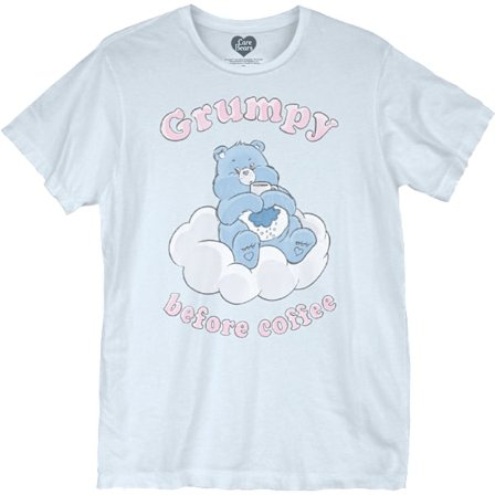 Grumpy Before Coffee Care Bears -paita