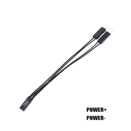 Bundkortskontakt Power SW/RESET SW/HDD LED/Power LED 1to2 Dou