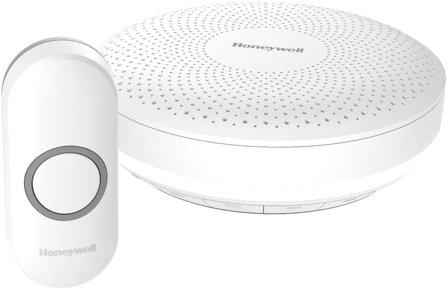 Honeywell DCR313N - Lekker trådløs dørklokke med rund mottaker