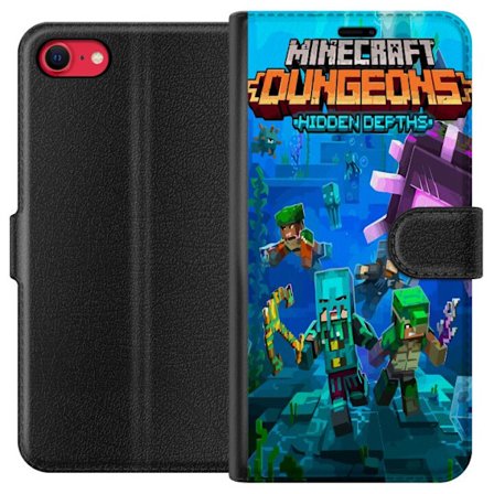 Kompatibelt Plånboksfodral till Apple Apple iPhone 8 Minecraft