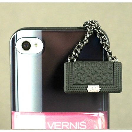 Anti dammskyddad pluggar mobiltelefon mini handväska