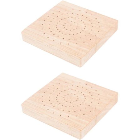 2-delat godisstativ i trä för klubbor - Eleganta hyllor, kompatibla med olika märken