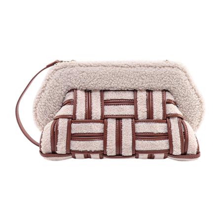 THEMOIRè Clutch , Bruin , Dames , Maat: ONE Size Clutches