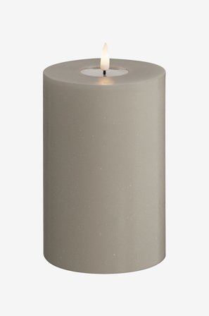 DeluxeHomeart - LED-pelarljus 10x15 cm - Beige - Ljus - Från Homeroom