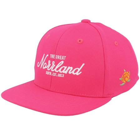 SQRTN - Rose snapback Casquette - Kids Tgn Cap Dark Pink Snapback @ Hatstore