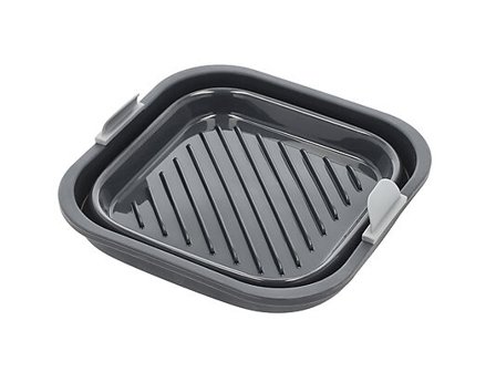 HOLM Silikonform til Airfryer firkant 19x19x8cm