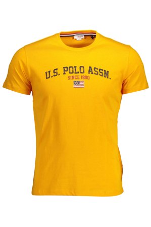 U.s. Polo T-shirt Maniche Corte Uomo Arancio