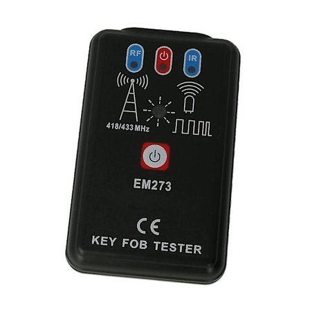 Em273 Bil IR Infraröd Fjärrkontroll Testare, Högfrekvent Nyckelbricka 418433mhz Digital Frekvensmätare