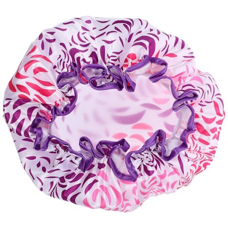 Ekstra Stor Brusehætte Satin Brusehætte Dobbeltlags Brusehætte Dame Brusehætte til Langt Hår