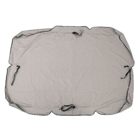 Puutarhakeinuverhon suojapeite, aurinkopurje, pölytiivis, vedenpitävä, ulkokäyttöön, pihakeinuteltta, keinun suojus (harmaa)