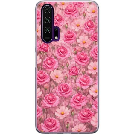 Kompatibelt Mobildeksel til Honor 20 Pro Petal Reverie Blush Rose