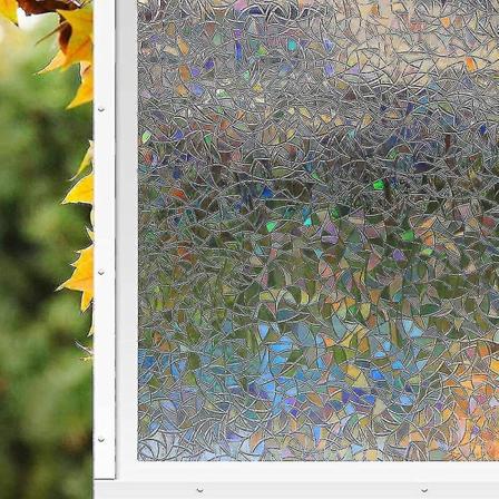 3D Vindufilm Regnbueeffekt For Dekorasjon Og Personvern Beskyttelse Anti-UV Glassvindu F