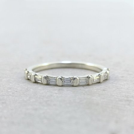 Förlovningsring Strandråg, 18K Vitguld - Förlovning- och vigselringar