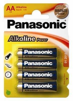 Panasonic 1x4 Alkaline Power Mignon LR6 AA