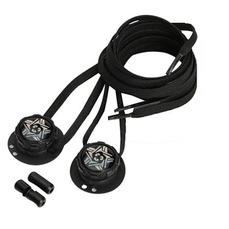 Twist-festelisser uten knyting, lav profil, skolisser for komfort hele dagen