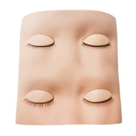 Øyenvippe Dukkehode Øvelser Avtakbare Øyelokk Øyelokk Manne Pink