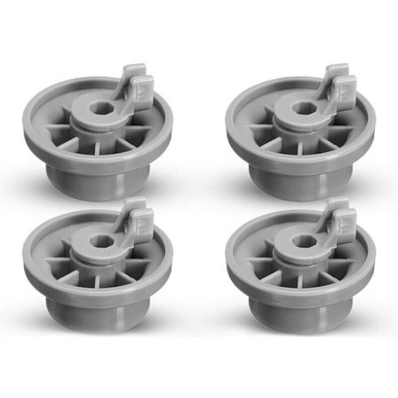 Set med 4 diskmaskinshjul för nedre korg, diskmaskinshjul C