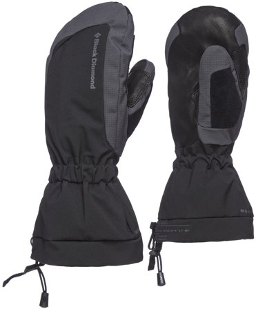 Black Diamond Glissade Mitts kintaat, Black