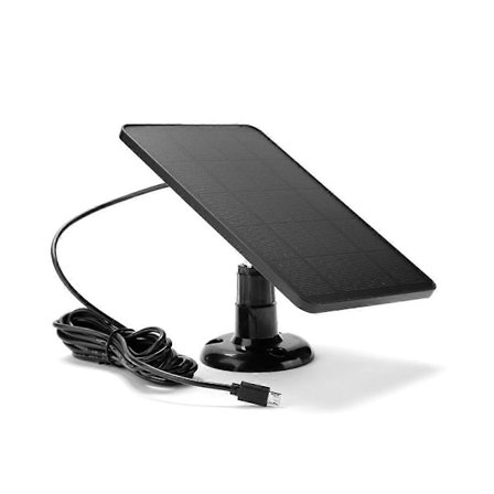 4W 5V Aurinkokennolaturi USB-lataus Kannettavat aurinkopaneelit valvontakameraan/pieneen järjestelmään