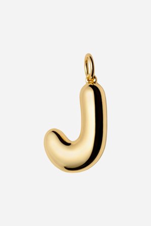 CAMILLA PIHL - The J Charm - Gold SizeOne Size