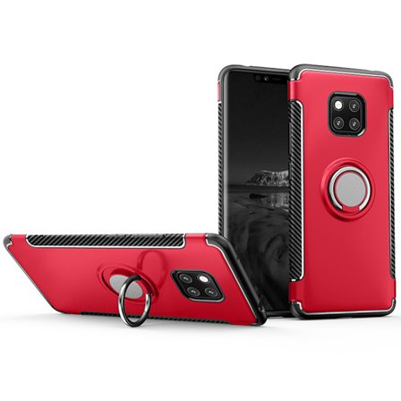 Elegant HYBRID-Skal med Ringhållare Till Mate 20 Pro