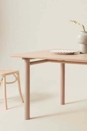 Jotex - Spisebord 90x200 Cm Hvitsåpet eik - ERSTAD - Kjøp Spisebord hos Jotex