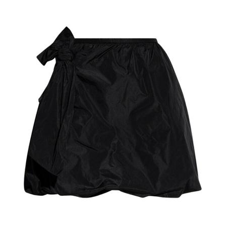 Emporio Armani Rok with bow , Zwart , Dames , Maat: S Korte rokken