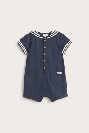 Newbie | Potkupuku, jossa merimieskaulus | Tummansininen