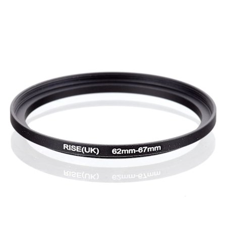 62mm-67mm 62-67 Mm 62 Till 67 Steg Upp Filter Ring Adapter